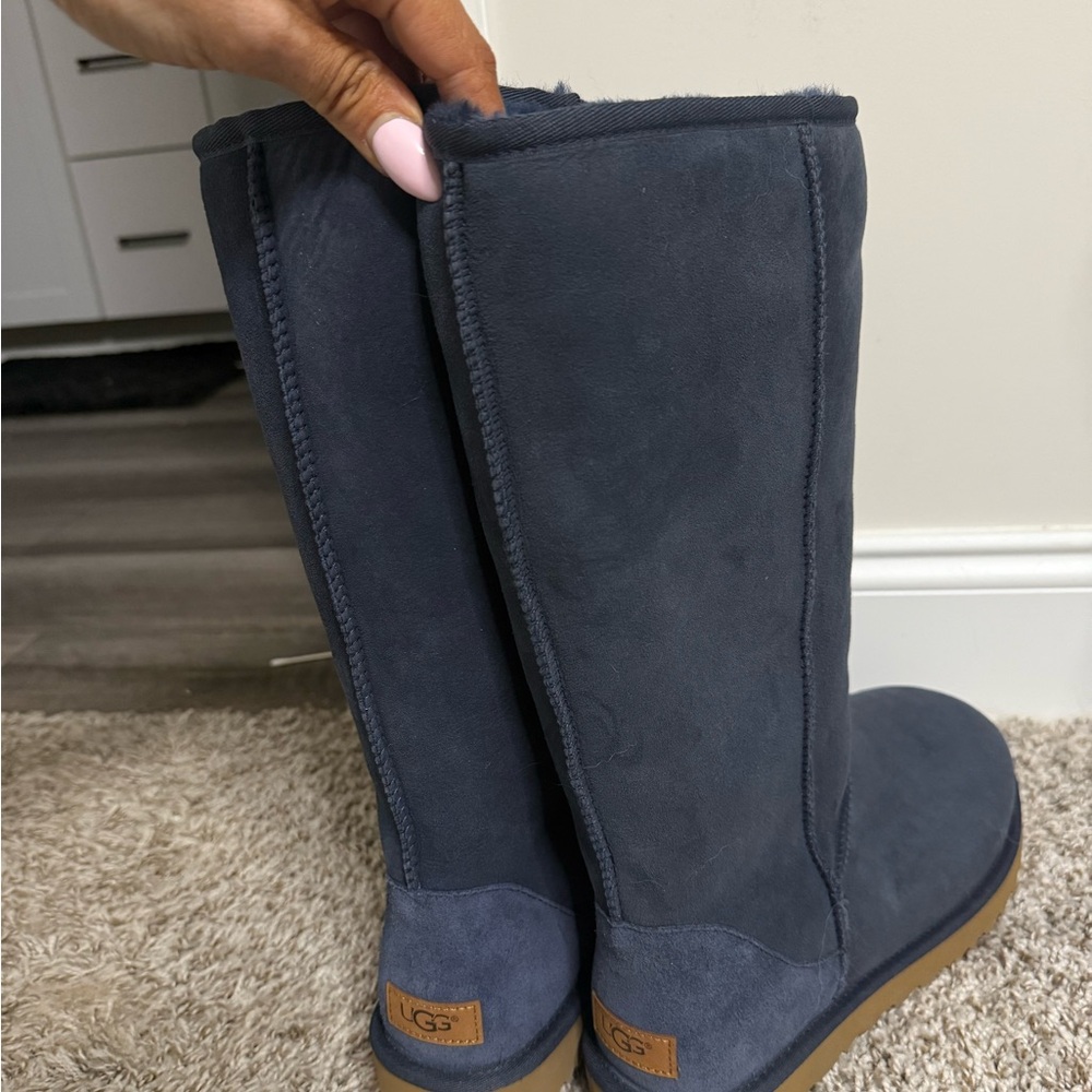 Women’s tall navy Uggs